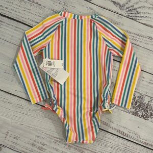 ‼️6/$15‼️NWT Old Navy Baby Girl 18-24mo Long Sleeve Swimsuit UPF 50 NEW 1 Piece